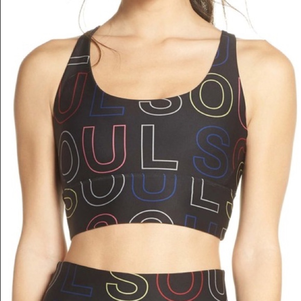 SoulCycle long line bra